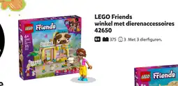 Intertoys LEGO Friends winkel met dierenaccessoires 42650 aanbieding
