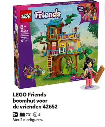 Intertoys LEGO Friends boomhut voor de vrienden 42652 aanbieding