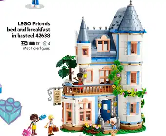 Intertoys LEGO Friends bed and breakfast in kasteel 42638 aanbieding