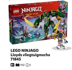 Intertoys Lego ninjago Lloyds vliegtuigmecha 71845 aanbieding