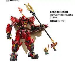 Intertoys Lego ninjago de vuurriddermecha 71846 aanbieding