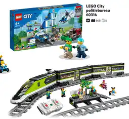 Intertoys LEGO City politiebureau 60316 aanbieding