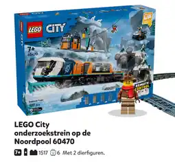 Intertoys LEGO City onderzoekstrein op de Noordpool 60470 aanbieding
