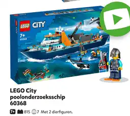Intertoys LEGO City poolonderzoeksschip 60368 aanbieding
