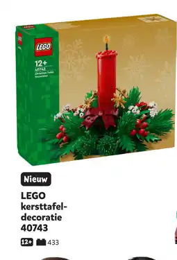 Intertoys LEGO kersttafel decoratie 40743 aanbieding