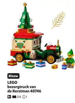 Intertoys Lego bezorgtruck van de Kerstman 40746 aanbieding