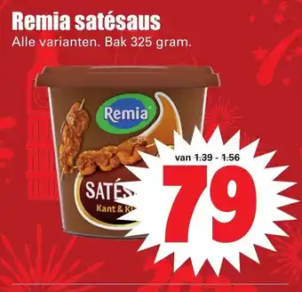 Dirk Remia satesaus 325g aanbieding