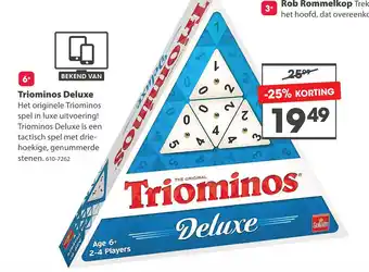 Top1Toys Triominos Deluxe aanbieding