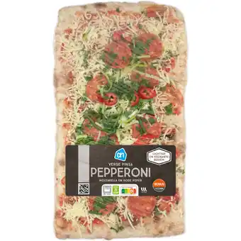 Albert Heijn AH Verse pinsa pepperoni aanbieding