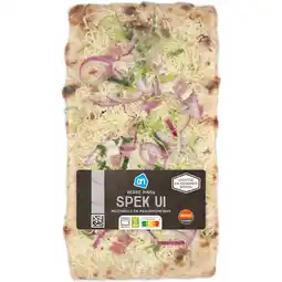 Albert Heijn AH Verse pinsa spek ui aanbieding