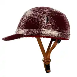 ANWB Vizorz SwitchCap fietshelm Woolly cherry cap Rood aanbieding