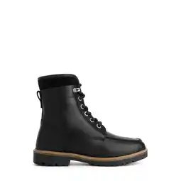 ANWB Travelin' Tronstad Dames Veterboots Wol Zwart aanbieding