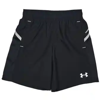 Foot Locker Under Armour Tech Utility Woven Korte Broeken Kinder - Zwart - Maat 127 - 137 CM - Poly Woven aanbieding