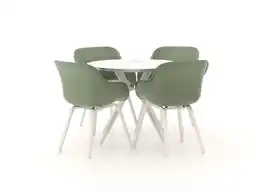 Kees Smit Hartman Le Soleil/Sora ø90cm dining tuinset 5-delig aanbieding