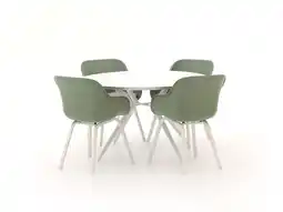 Kees Smit Hartman Le Soleil/Sora ø127cm dining tuinset 5-delig aanbieding