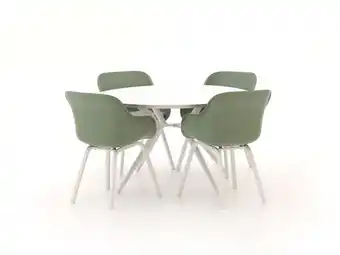 Kees Smit Hartman Le Soleil/Sora ø127cm dining tuinset 5-delig aanbieding