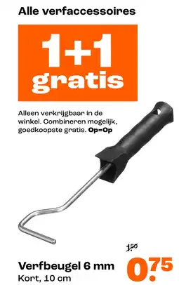 Kwantum Verfbeugel 6 mm aanbieding