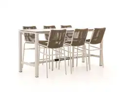 Kees Smit Bellagio Caronia/Trecenta 225cm barset 7-delig stapelbaar aanbieding