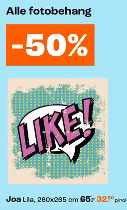 Kwantum Alle fotobehang aanbieding
