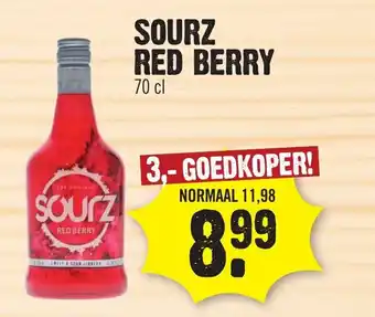 Dirk Sourz Red Berry aanbieding