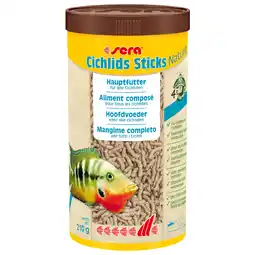 Zooplus Sera Cichliden Sticks Nature - 1 L aanbieding