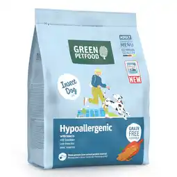 Zooplus 900g Green Petfood Insect Hondenvoer Hypoallergeen met insecten droogvoer voor honden aanbieding