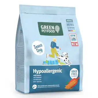 Zooplus 900g Green Petfood Insect Hondenvoer Hypoallergeen met insecten droogvoer voor honden aanbieding