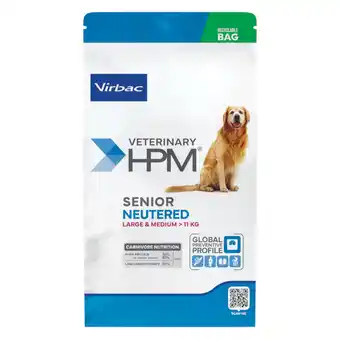 Zooplus Virbac Veterinary HPM Dog Senior Neutered Large & Medium - Dubbelpak: 2 x 12 kg aanbieding