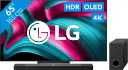 Coolblue LG 65 OLED EVO C54 4K (2025) + LG DS95TR aanbieding