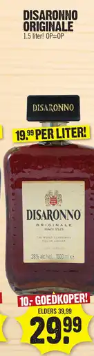 Super Dirck 3 Disaronno originale aanbieding