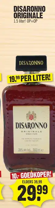 Super Dirck 3 Disaronno originale aanbieding