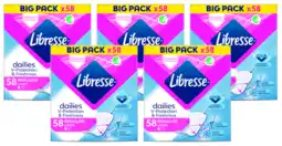 De Online Drogist Libresse Dailies V-Protection Regular Inlegkruisjes Multiverpakking aanbieding