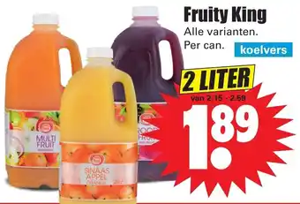 Dirk Fruity King 2L aanbieding