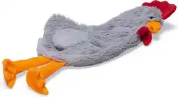 Intratuin Beeztees knuffel Flatino kip Jip 40 x 21 x 2 cm aanbieding