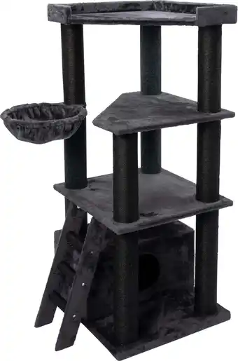 Intratuin Intratuin krabpaal Bax zwart 65 x 60 x 138 cm aanbieding