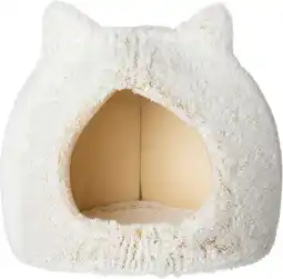 Intratuin Intratuin kattenmand kattenkop wit D 43 H 42 cm aanbieding