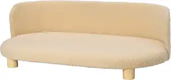 Intratuin Intratuin honden- en kattenmand Scott beige 82,5 x 43 x 27 cm aanbieding