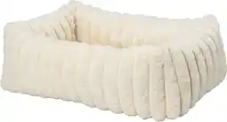 Intratuin Intratuin hondenmand Colin beige 62 x 44 x 20 cm aanbieding