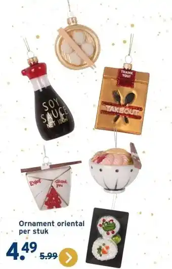 GAMMA Ornament oriental per stuk aanbieding