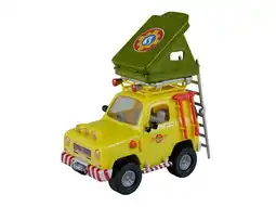 Lidl Simba Brandweerman Sam terreinwagen met daktent aanbieding