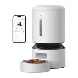 MediaMarkt Petlibro Granary Wifi Feeder 5l White Voedsel Dispenser aanbieding