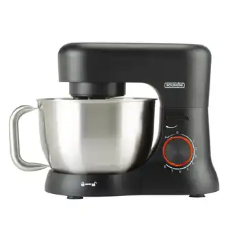 MediaMarkt Bourgini Kitchen Chef 4.5l Keukenmachine Zwart aanbieding