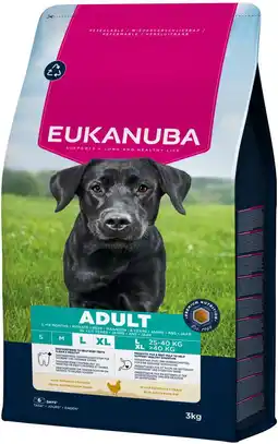 Intratuin Eukanuba hondenbrokken Life Care adult L/XL kip 3 kg aanbieding