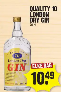 Super Dirck 3 Quality 10 London Dry Gin aanbieding