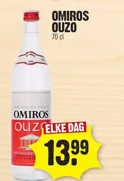 Super Dirck 3 Omiros Ouzo aanbieding