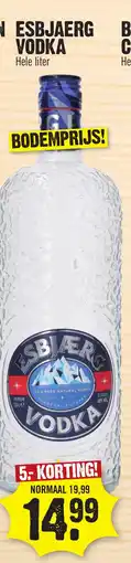 Super Dirck 3 Esbjaerg Vodka aanbieding
