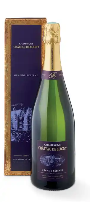 Sligro Champagne Château De Bligny Gift box aanbieding