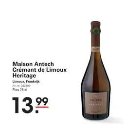Sligro Maison Antech Crémant de Limoux Heritage aanbieding