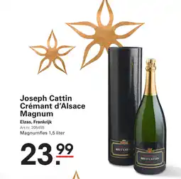 Sligro Joseph Cattin Crémant d'Alsace Magnum aanbieding