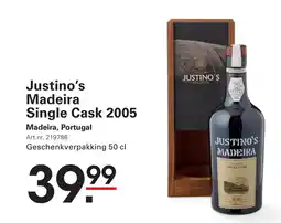Sligro Justino's Madeira Single Cask 2005 aanbieding